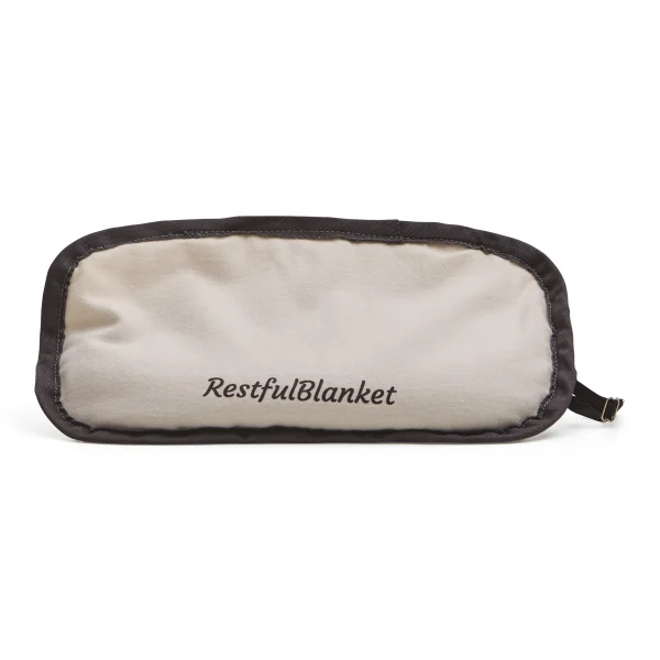 Naturlig tyngde øjenmaske 15x30 cm med blid tyngde over øjne og pande