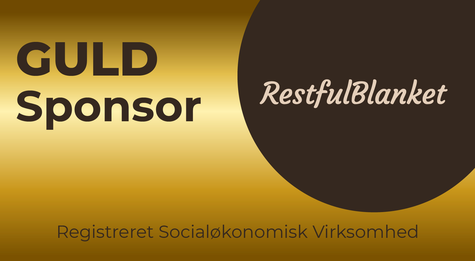 CSR GULD sponsor niveau hos RestfulBlanket