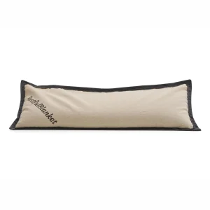 Tyngdepude Tryghedspude 20x40 cm med 3 kg tyngde, plastfri rapsfyld og ubleget OEKO-TEX-certificeret bomuld.
