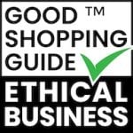 good shopping guide ethical business approved logo